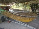 Продам моторную, пластиковую лодку Касатка-450 (3 фотографии)